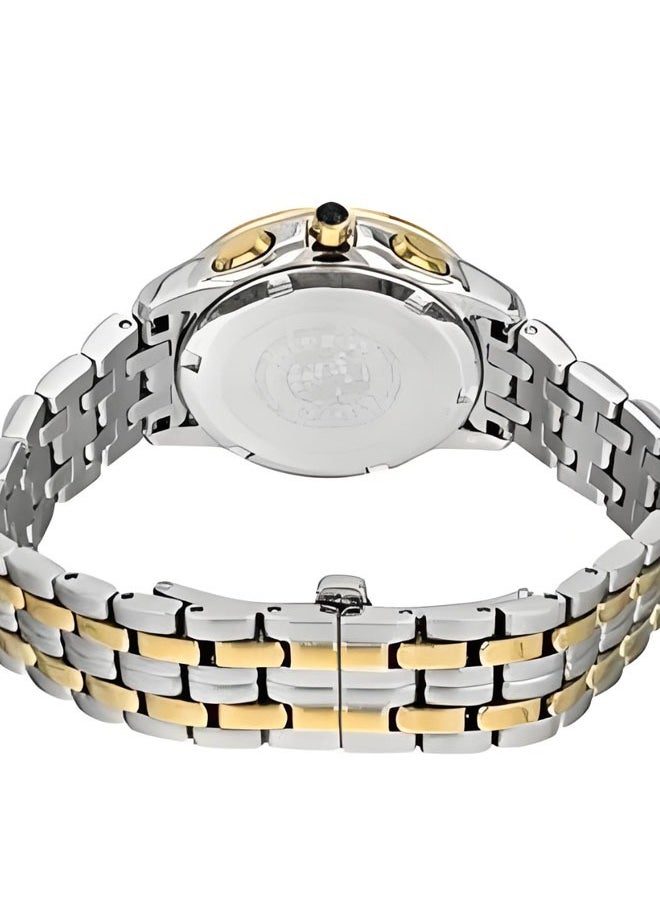 Citizen FB1096-51D Ladies Eco-Drive Watch - Pearl White Dial Stainless Steel Strap