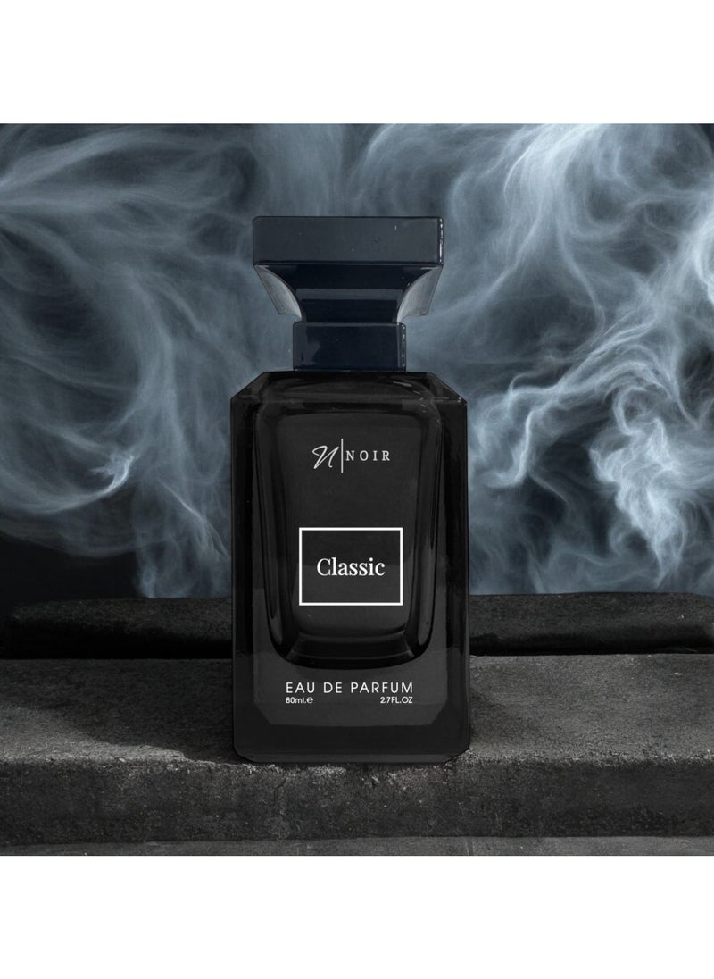 Classic Eau de Parfum for Men – Bold, Long-Lasting Fragrance with Truffle, Cacao & Spices – 80ml