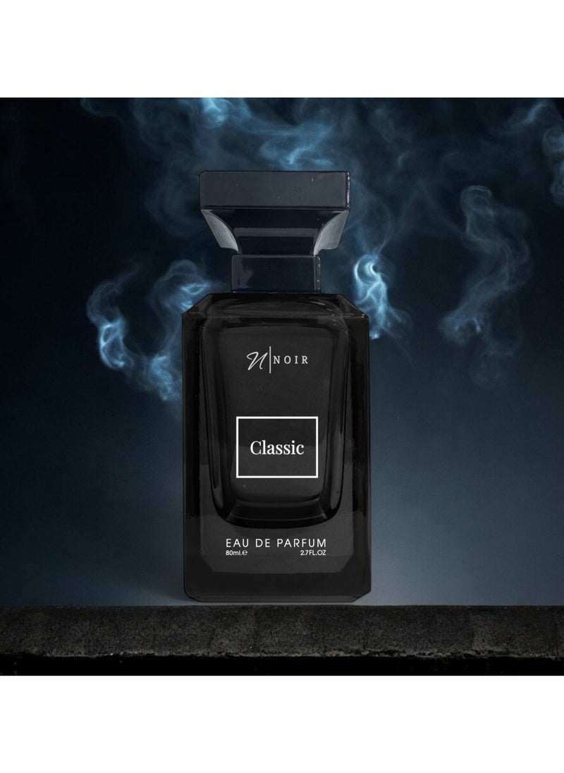 Classic Eau de Parfum for Men – Bold, Long-Lasting Fragrance with Truffle, Cacao & Spices – 80ml