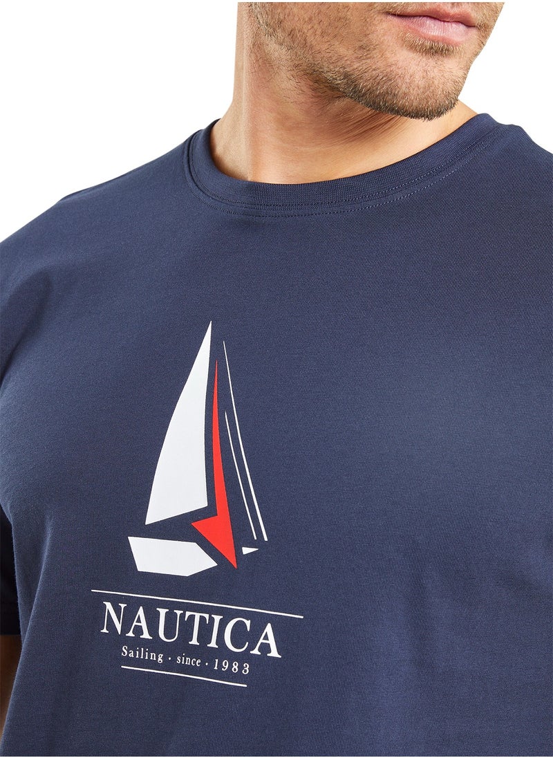 Graphic Regular Fit Premium Cotton Crew Neck T-shirt