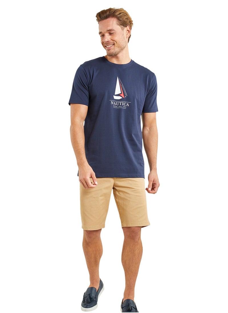 Graphic Regular Fit Premium Cotton Crew Neck T-shirt