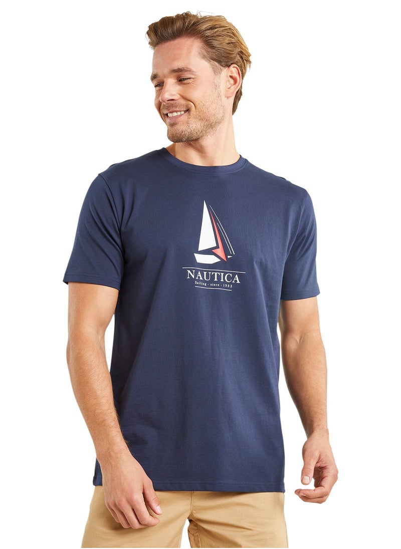 Graphic Regular Fit Premium Cotton Crew Neck T-shirt