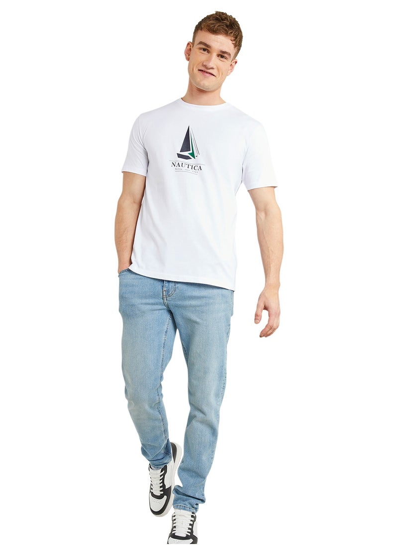 Graphic Regular Fit Premium Cotton Crew Neck T-shirt