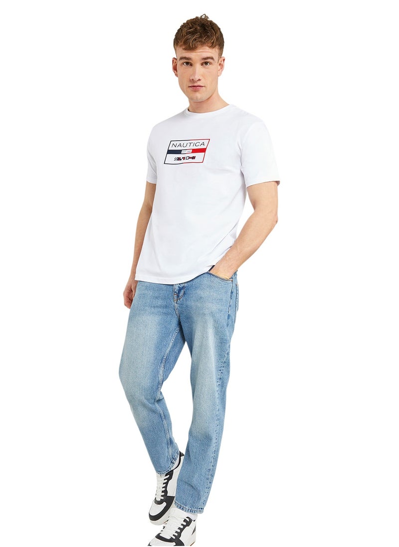 Graphic Regular Fit Premium Cotton Crew Neck T-shirt