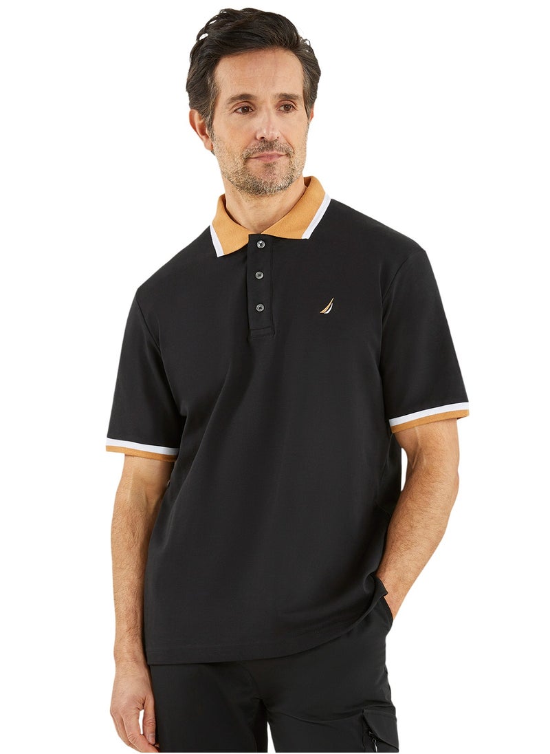 Basic Regular Fit Premium Cotton Logo Polo Shirt