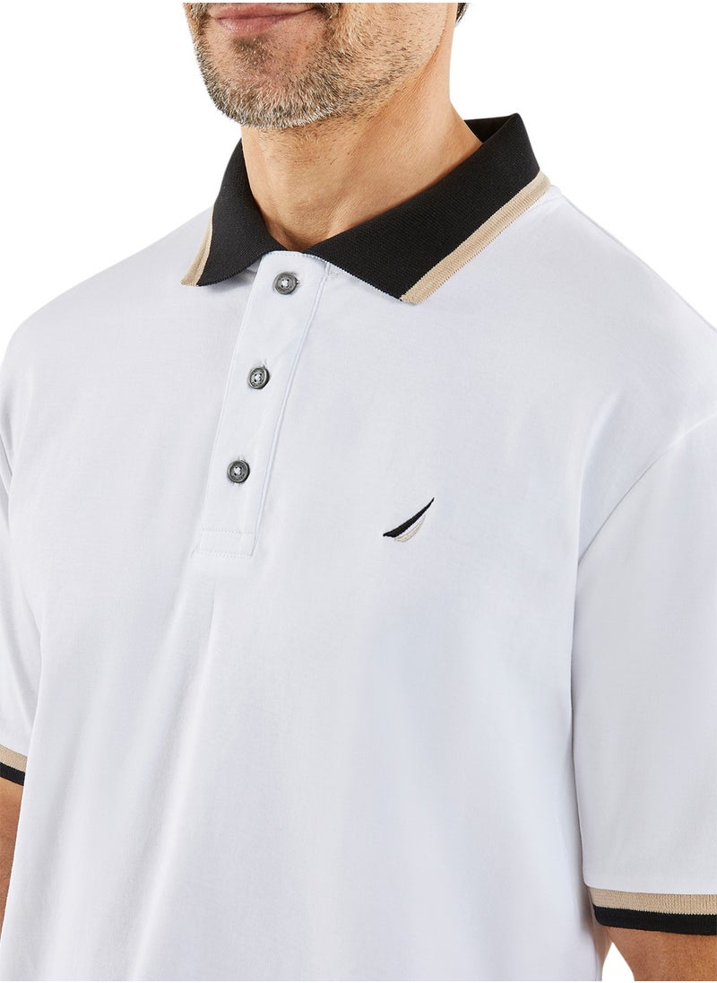 Basic Regular Fit Premium Cotton Logo Polo Shirt