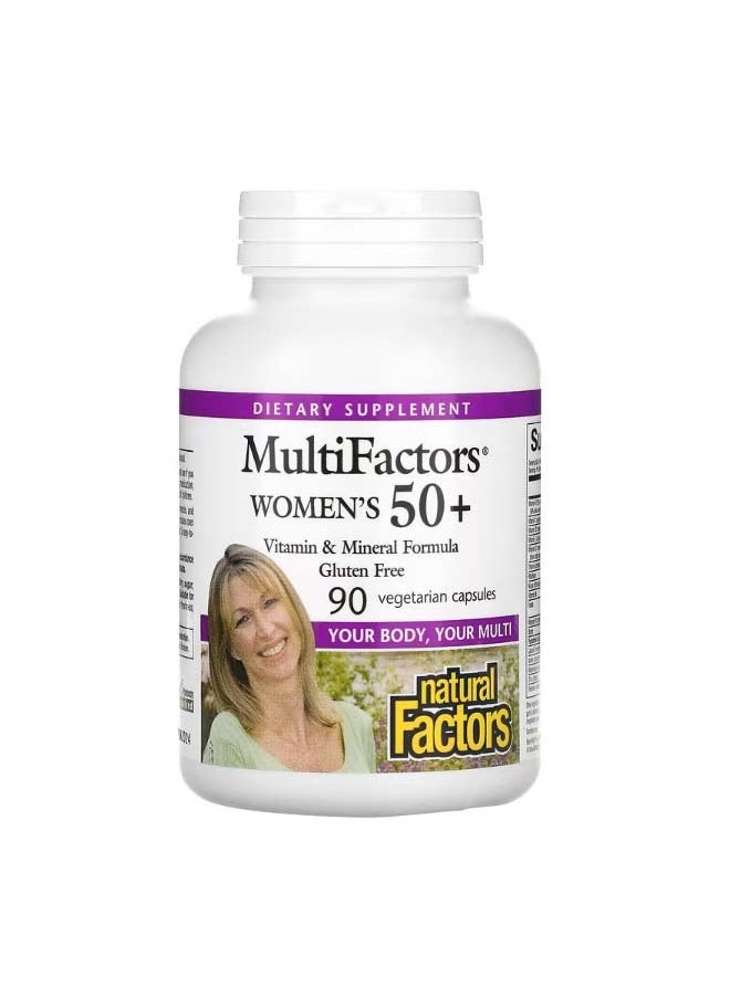 MultiFactors Women's 50+ 90 Vegetarian Capsules