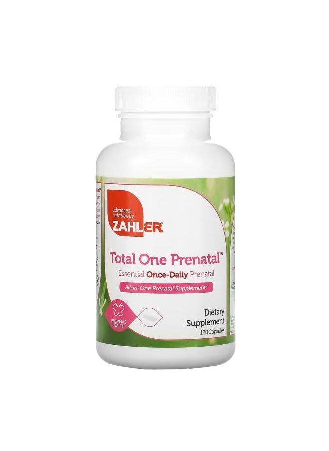 Total One Prenatal Essential Once Daily Prenatal 120 Capsules