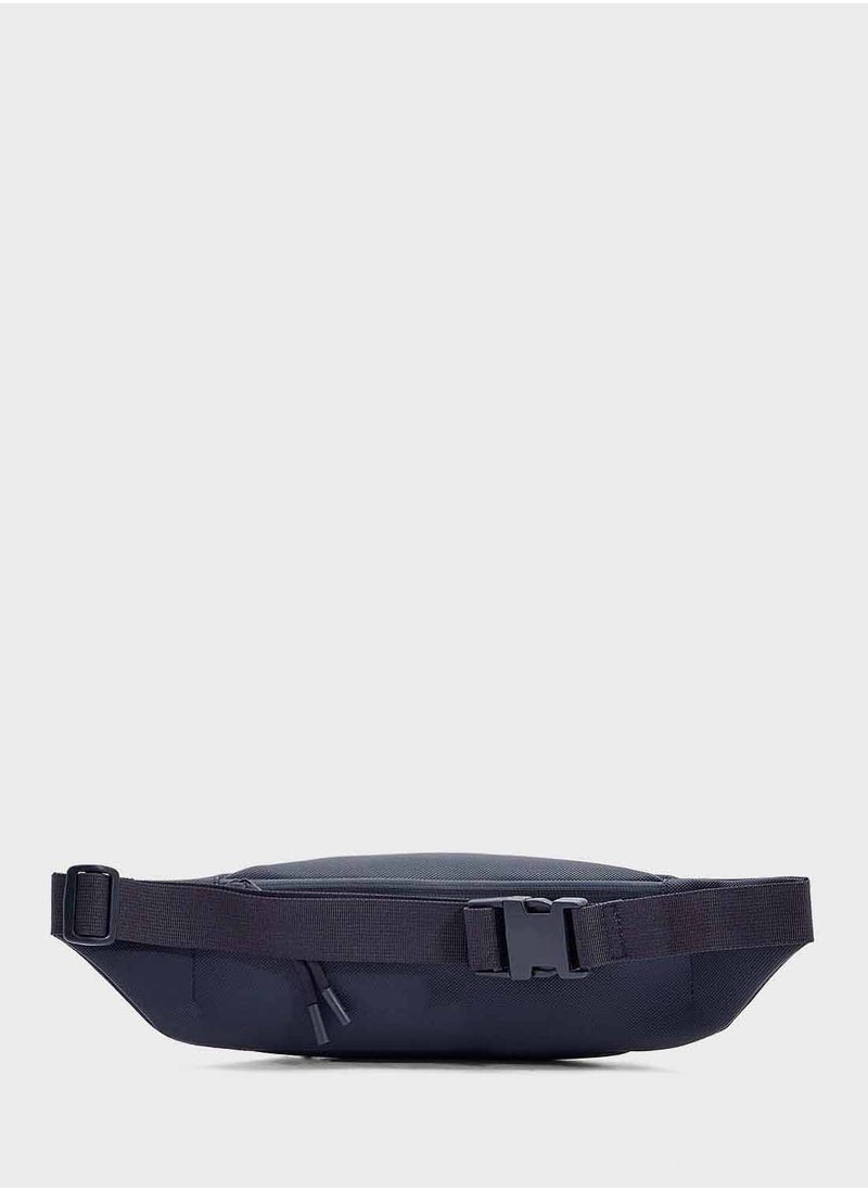 Logo Zip Over Crossbody