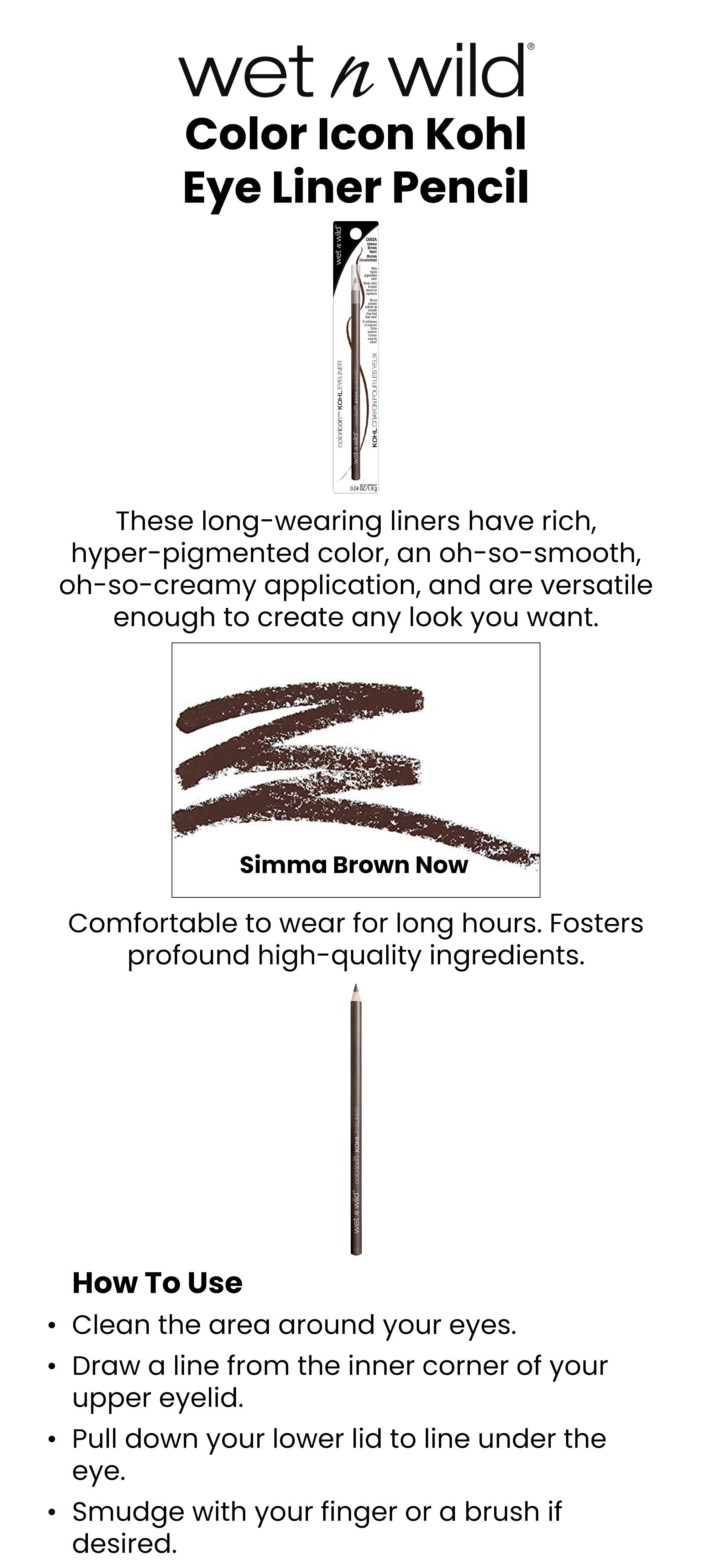 Color Icon Kohl Liner Pencil Simma Brown Now