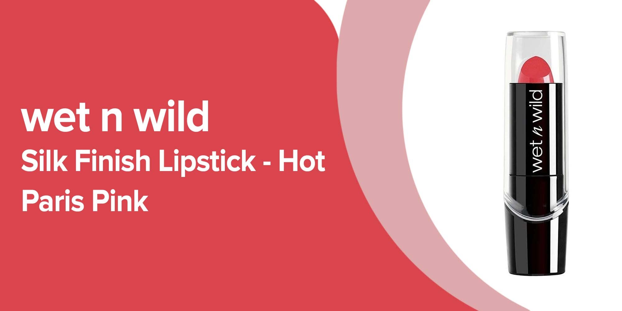 Silk Finish Lipstick Hot Paris Pink