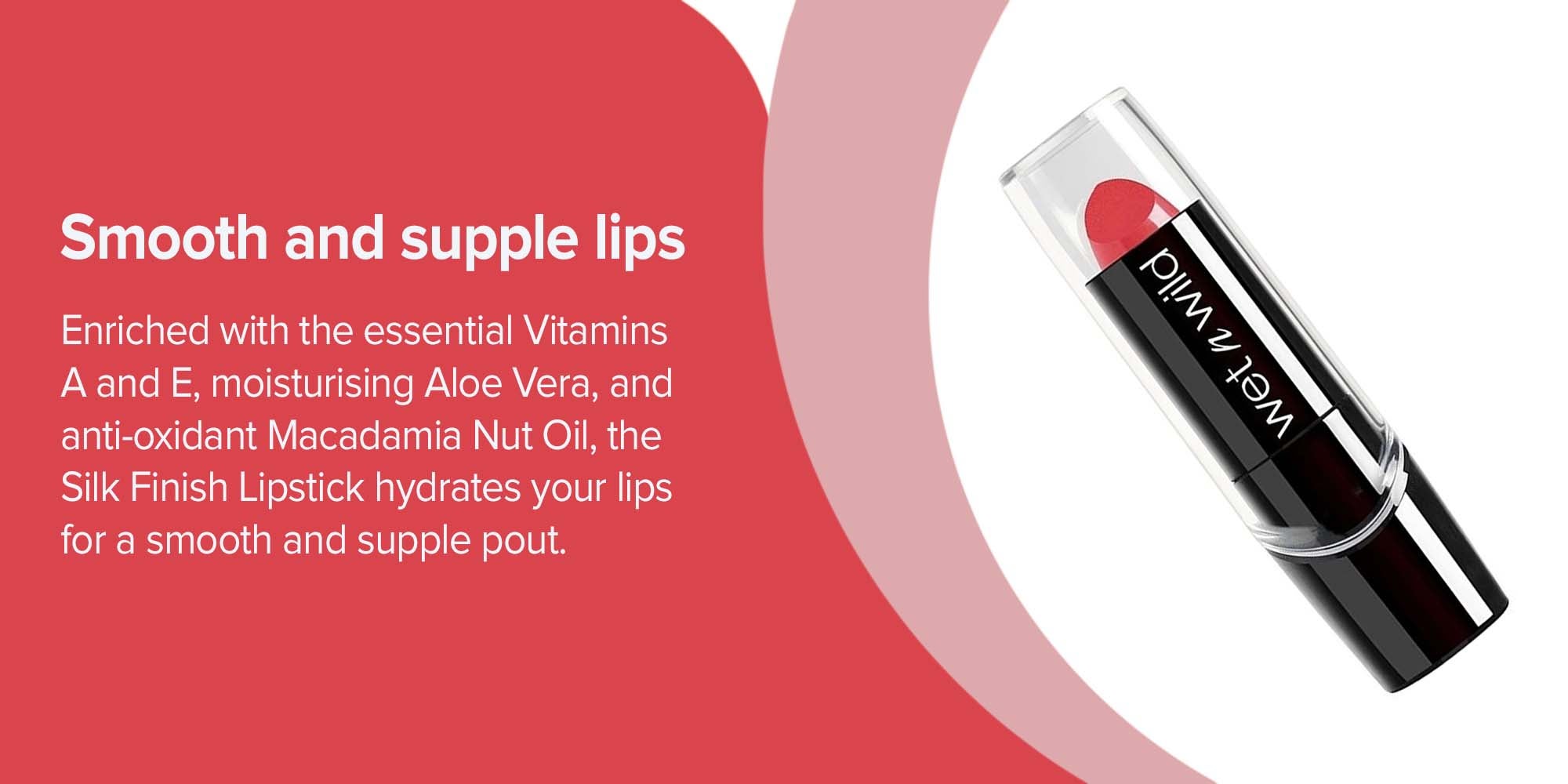 Silk Finish Lipstick Hot Paris Pink