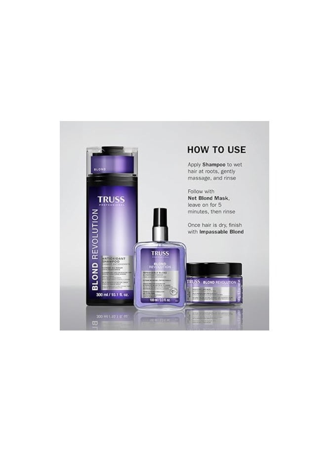 TRUSS Blond Revolution Antioxidant Shampoo 300 ml