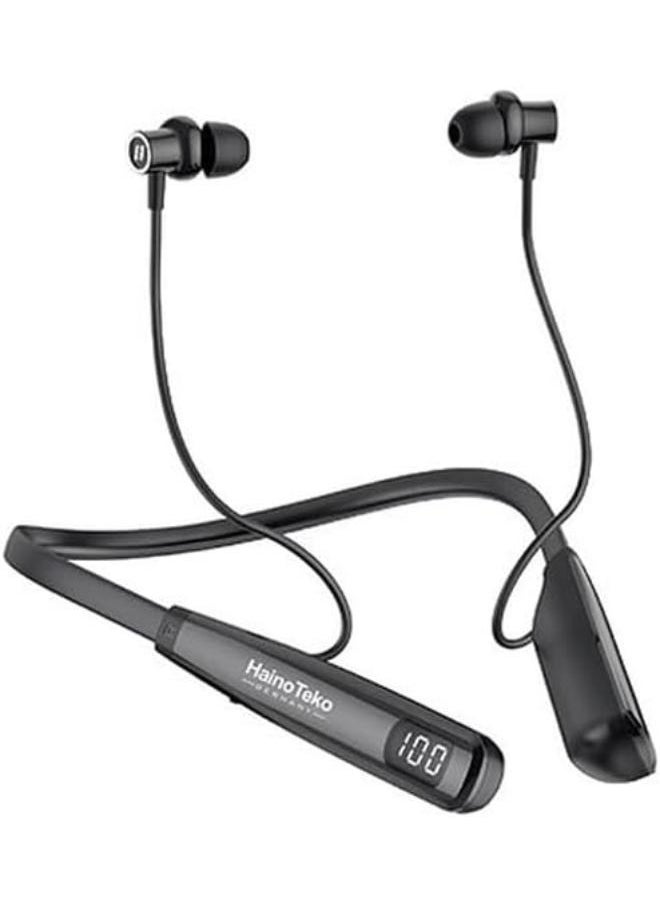 Haino Teko HN 80 Bluetooth Wireless Neckband Earphone with Mic and Super Bass Sound