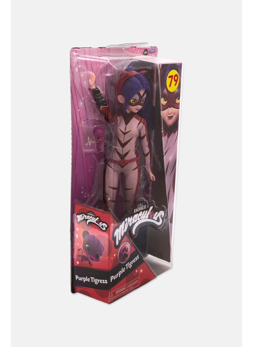 Ladybug And Cat Noir Tigress Fashion Doll, Purple