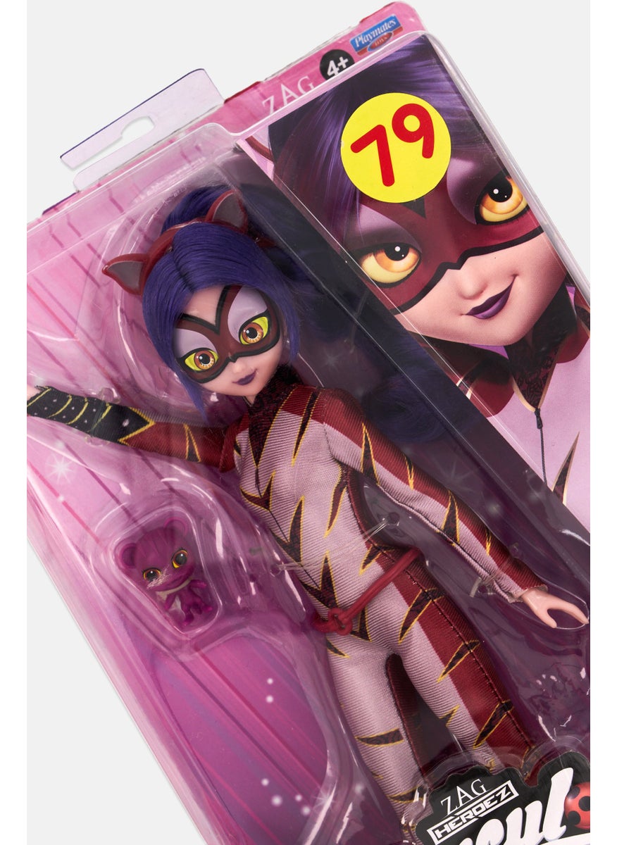 Ladybug And Cat Noir Tigress Fashion Doll, Purple