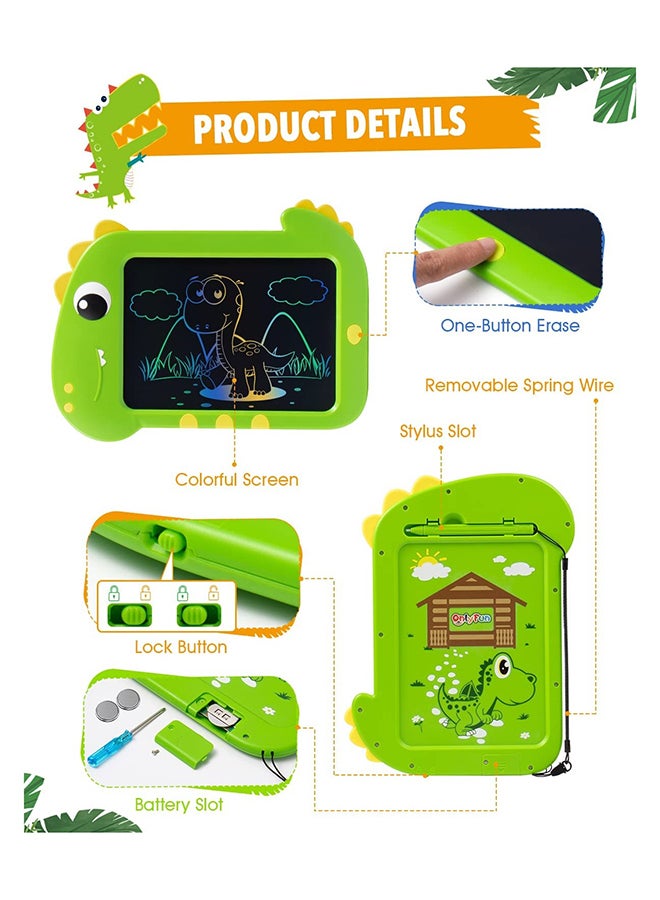 LCD Writing Tablet 8.5 Inch Boys Girls Toys Gifts For 3 4 5 6 7 Year Old Doodle Board Dinosaur Toys Drawing Pads