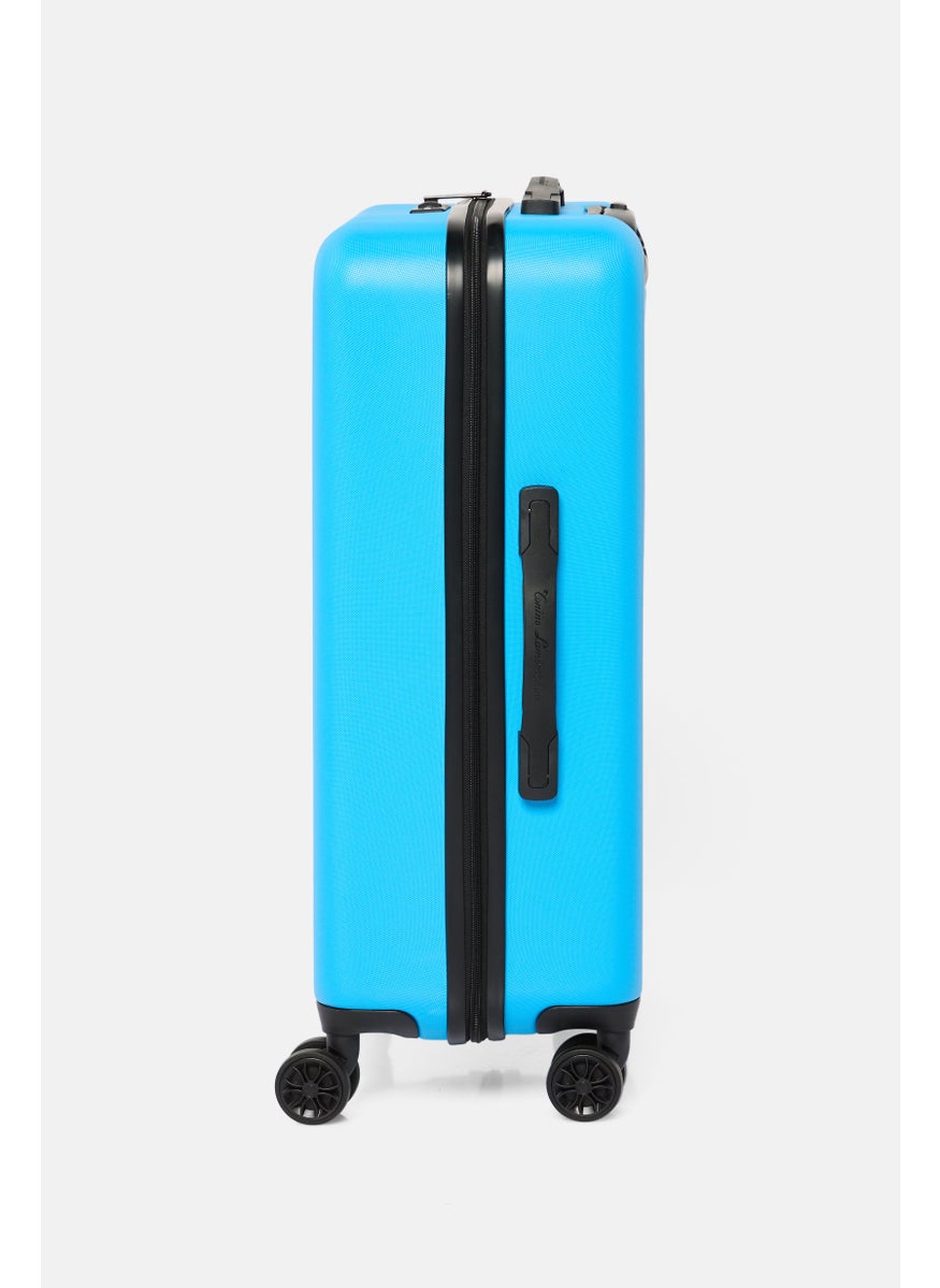 26 Inch Hardshell Brand Logo Check In Spinner, Blue