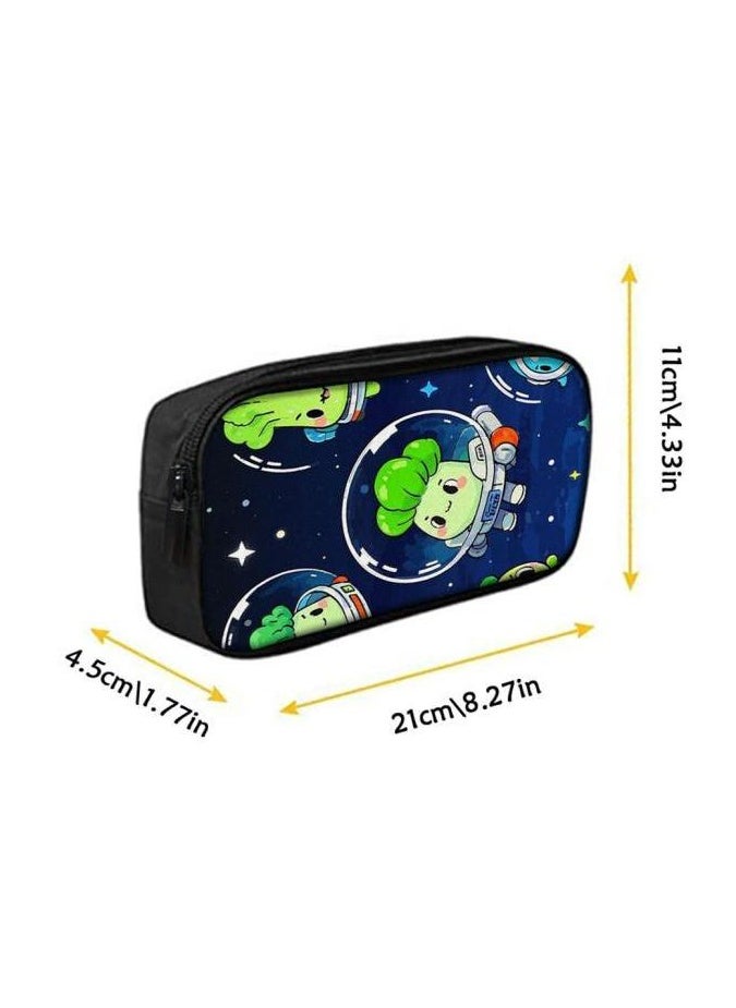 Cartoon three-piece schoolbag with zipper - 516