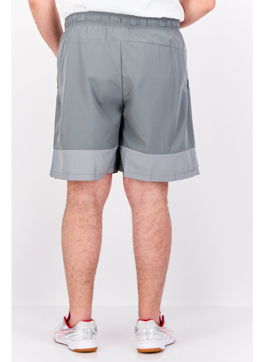 Men Sportswear Fit Outdoor Shorts, Grey