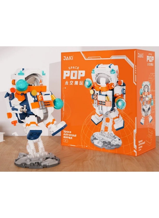 MINISO Aviation Series (Astronaut) – Interactive Space-Themed Toy with Movable Parts for Kids and Collectors