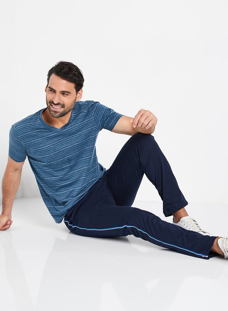 Pocket Detailed Sweatpants Navy