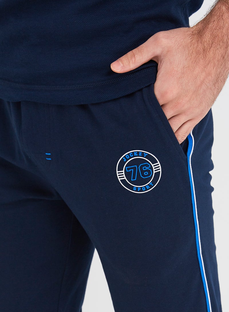 Pocket Detailed Sweatpants Navy