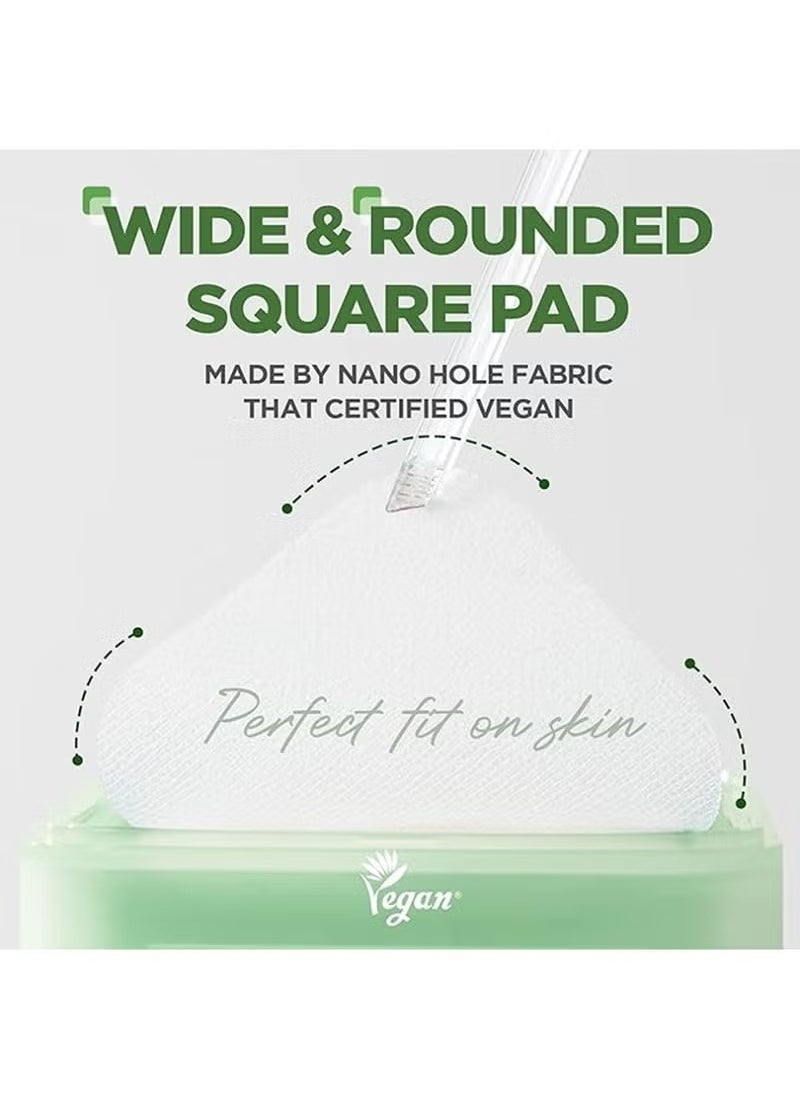 Mediheal Teatree Trouble Pad | Square Cotton Facial Toner Pads With Tea Tree & Lactobacillus | Soothing Pads To Calm Sensitive & Acne Prone Skin-| Vegan Face Gauze Pads | 100 Pads