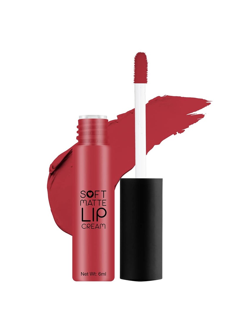 Swiss Beauty Soft Matte Lip Cream weightless lipstick 04 6ml