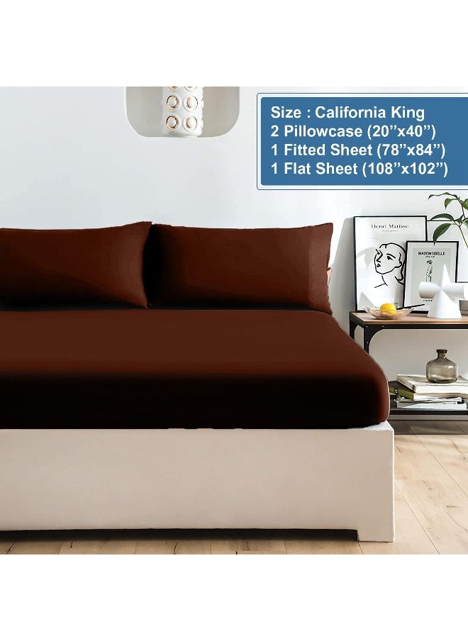 DAN RIVER California King Jersey Sheet Set