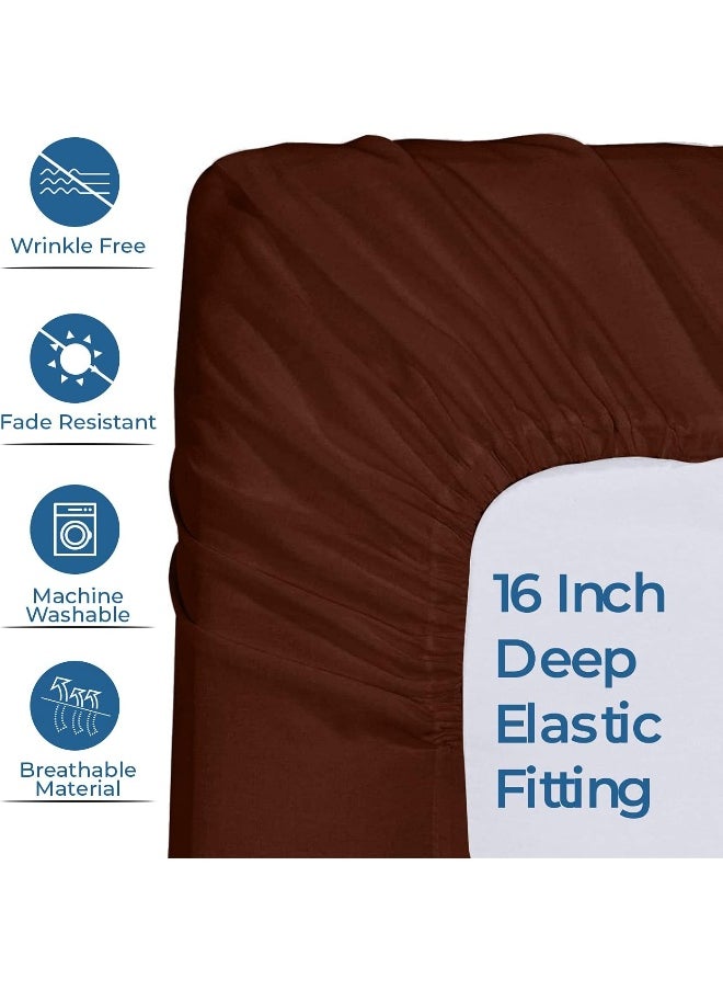 DAN RIVER California King Jersey Sheet Set