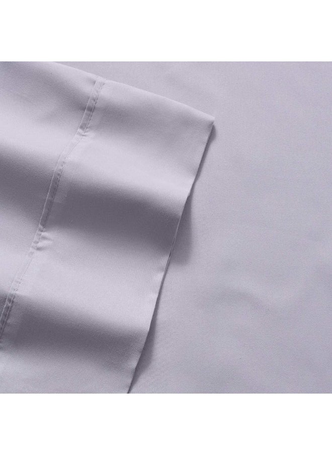 Full Size Bed Sheets - 6 Piece 1500 Supreme Collection Fine Brushed Microfiber Deep Pocket Full Sheet Set Bedding - 2 Extra Pillow Cases, Great Value, Full, Lilac