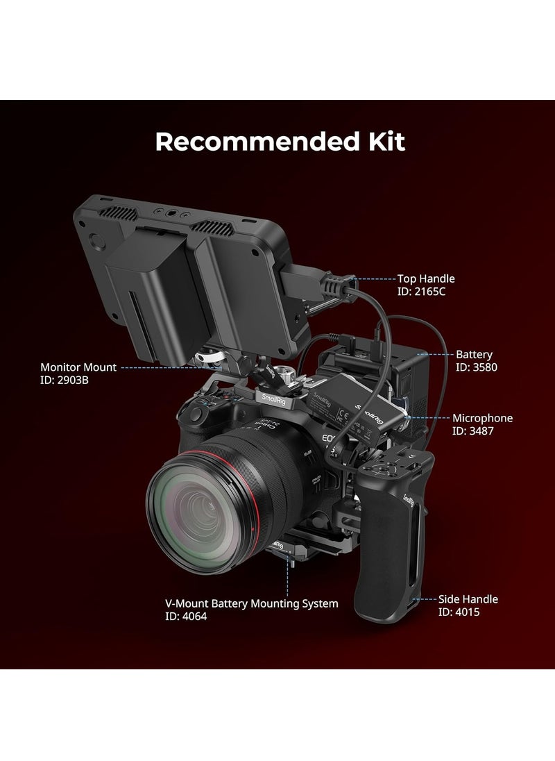 SmallRig “Black Mamba” Camera Cage for Canon EOS R5 Mark II (4975)