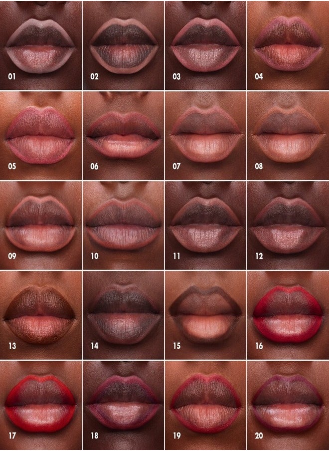 مجموعة سيفورا - قلم تحديد شفاه ملون مقاوم للتحويل يدوم 8 ساعات - 07 مشمشي طازج - بني فاتح مطفي - قلم تحديد شفاه دقيق مقاوم للماء باللون الوردي الناعم، 1.2 غرام