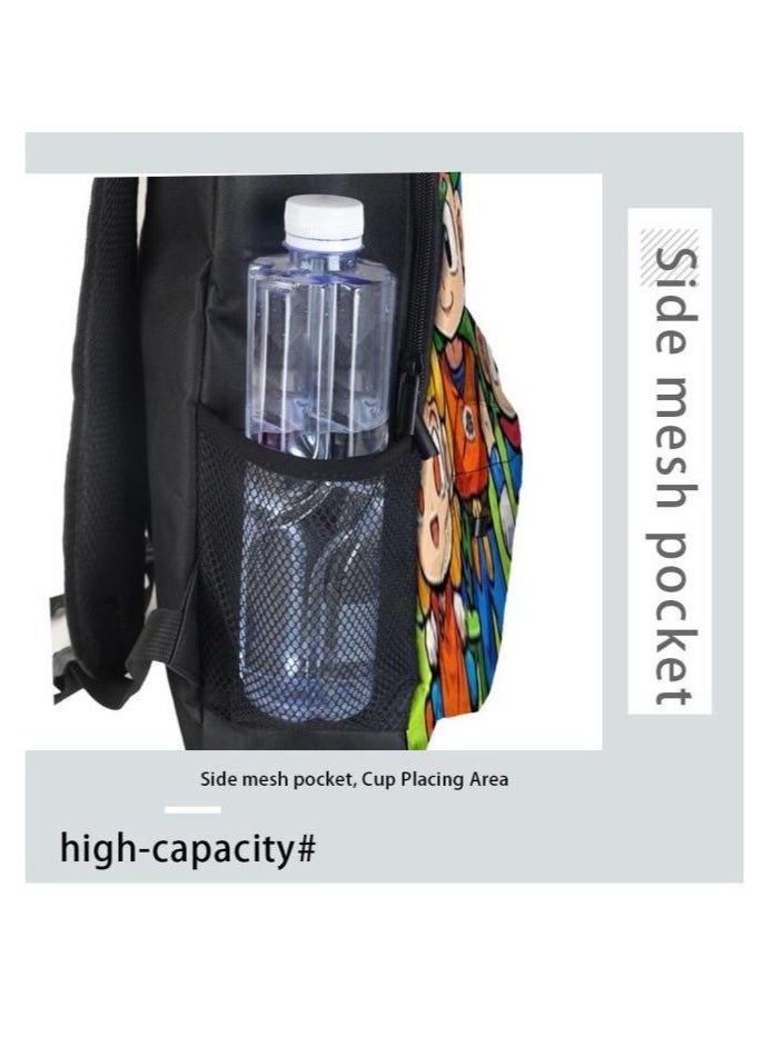 Universal cartoon new three-piece schoolbag - 779