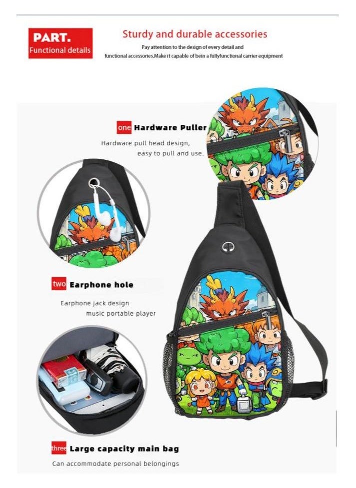 Universal cartoon new three-piece schoolbag - 779