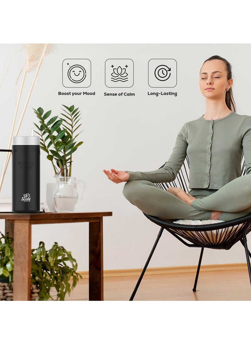 Dr Scent Diffuser Aroma Citrus Oasis, Feel the Distinctive Notes of Crisp Lime and Lemon, With Aromatic Strong Notes of Mandarin (500ml)