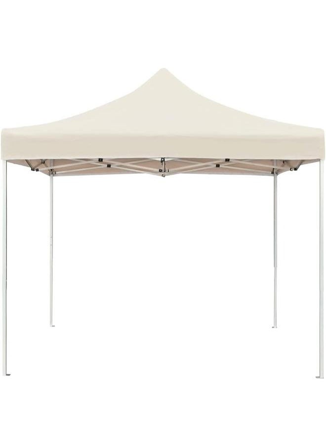 Commercial Grade 3*3M Outdoor Easy Pop Up Canopy Tent with Heavy Duty Aluminum Straight Leg and 420D Waterproof Top, Portable Event Party Shade Shelter