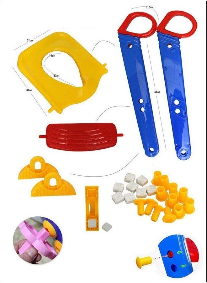 Baby Ladder Toilet Ladder Chair Toilet Trainer Potty Toilet Seat Step up toddler Toilet Training Step Stool for Girls and Boys