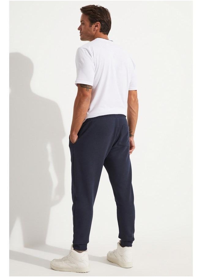 Men Regular Fit Sweatpant Navy