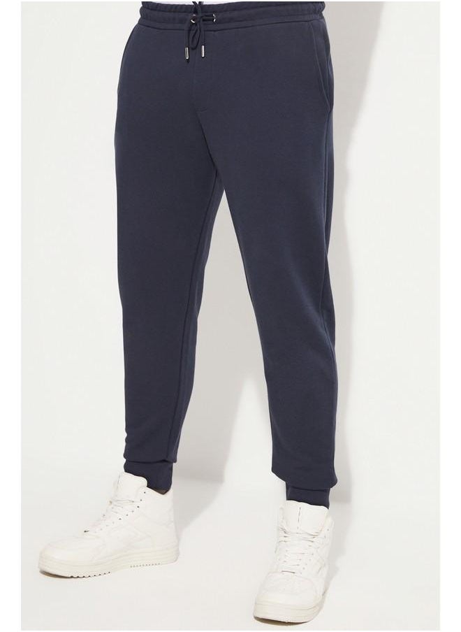 Men Regular Fit Sweatpant Navy