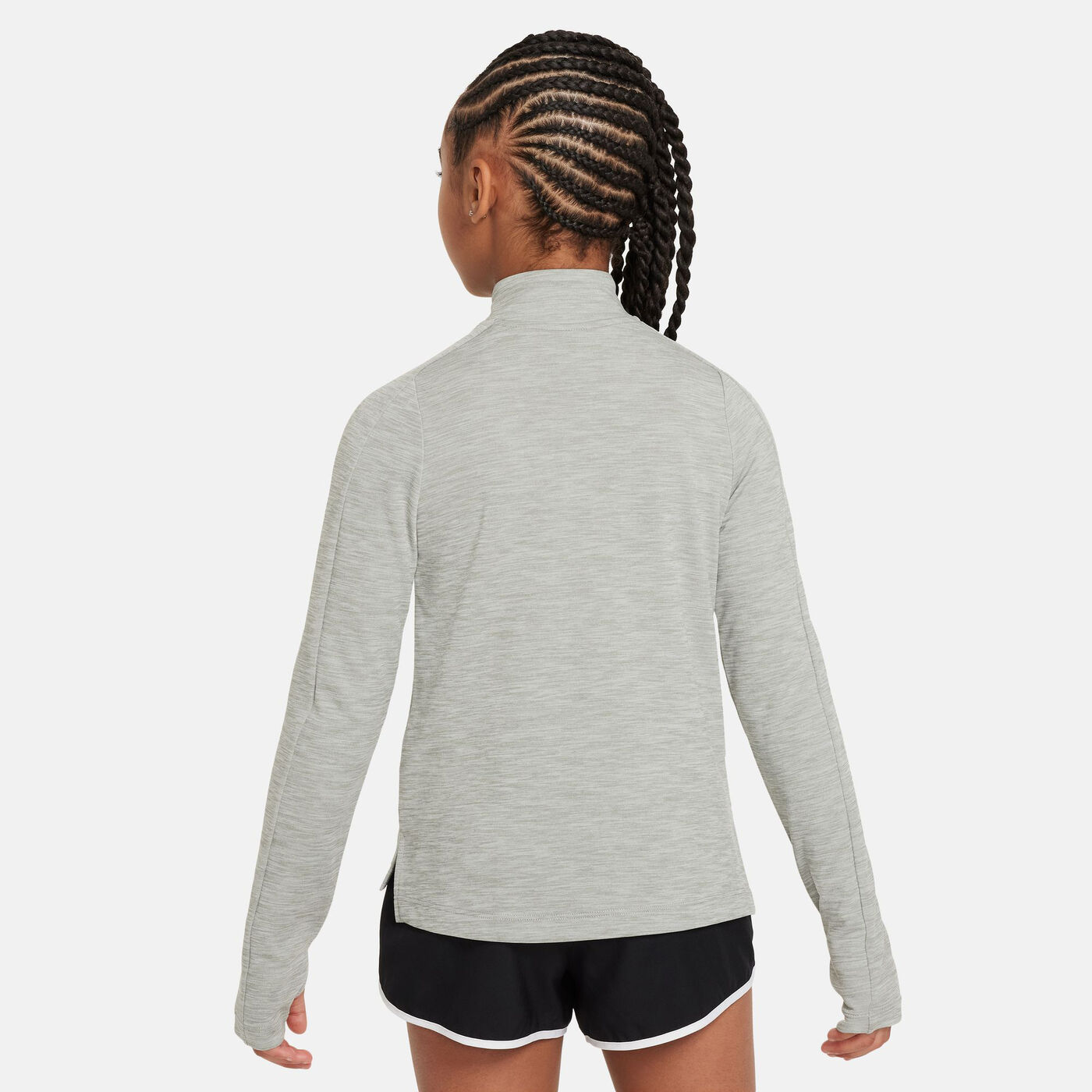 Kids' Dri-FIT Long-Sleeve 1/2-Zip Top