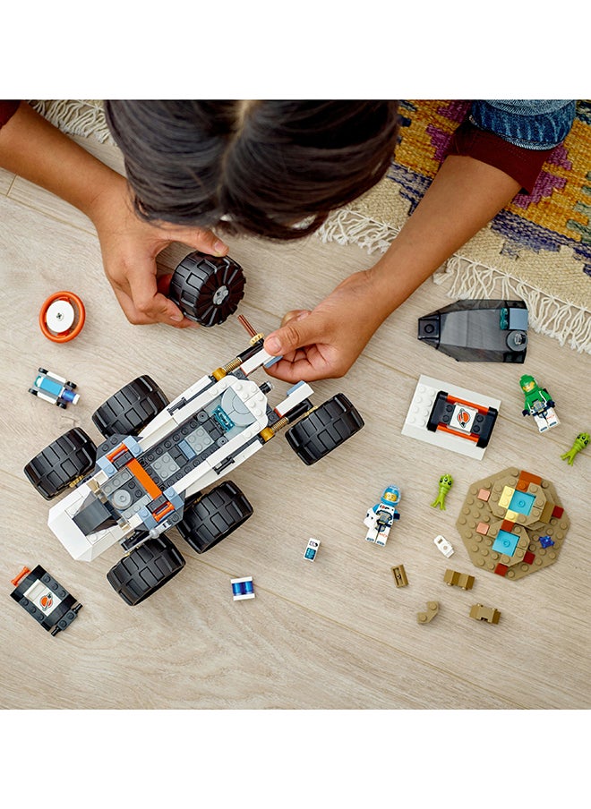 City Space Explorer Rover and Alien Life 60431