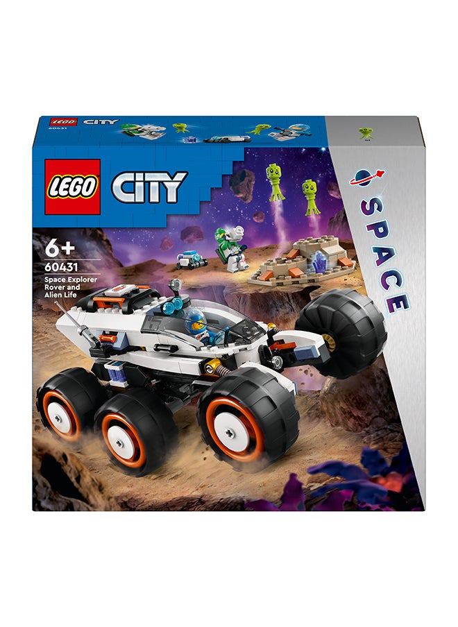 City Space Explorer Rover and Alien Life 60431