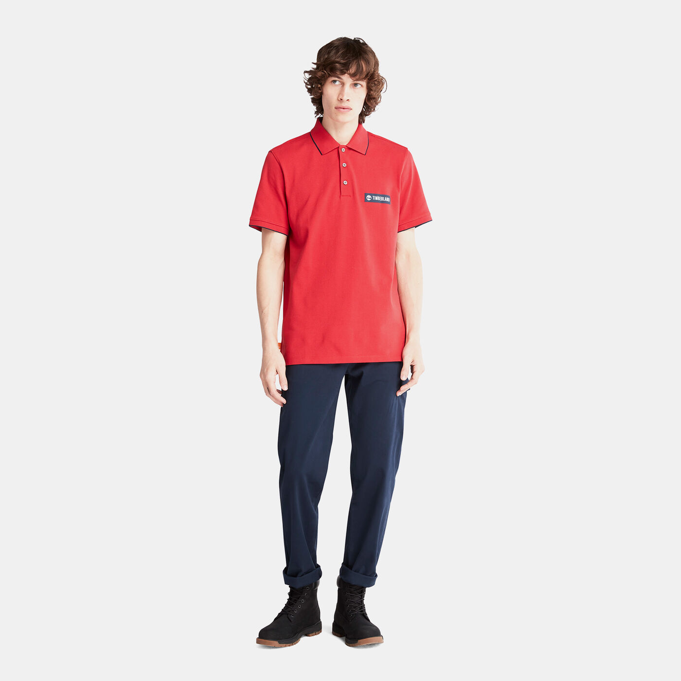 Men's Brand Carrier Polo Shirt