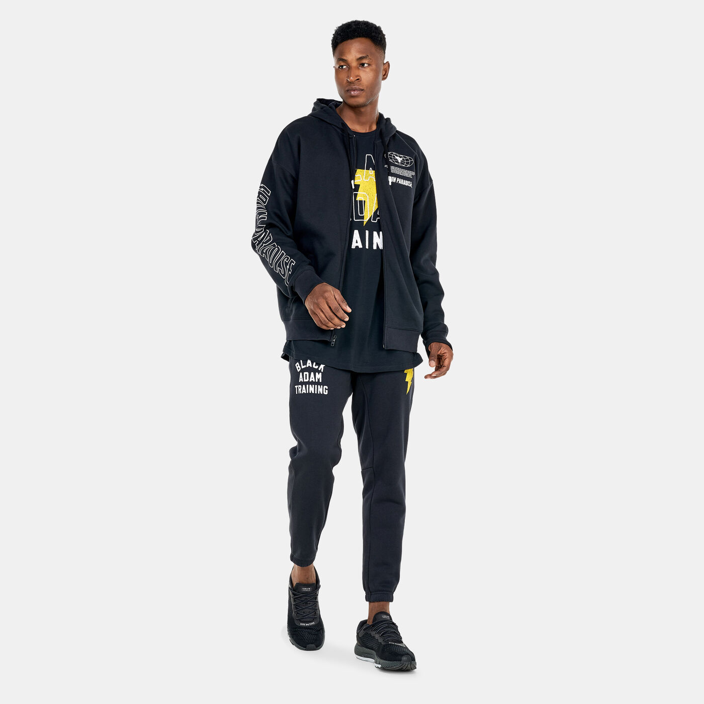 Men's Project Rock Rival Fleece Disrupt Full-Zip Jacket