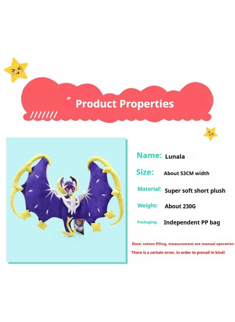 2-Piece Pocket Monsters Figure Plush Toys For Kids And Adults Great Birthday Gift For Boys And Girls