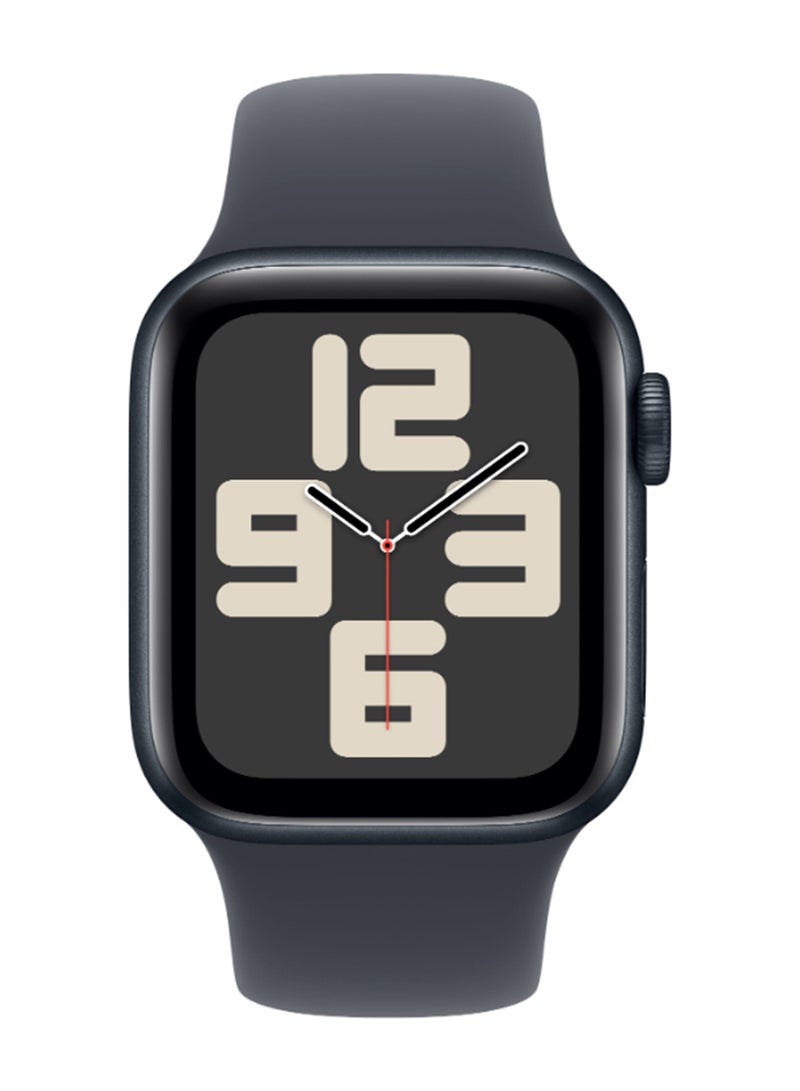 Certified Pre Owned - Watch SE (2024) GPS 40mm Midnight Aluminium Case (Damaged Packing) Midnight