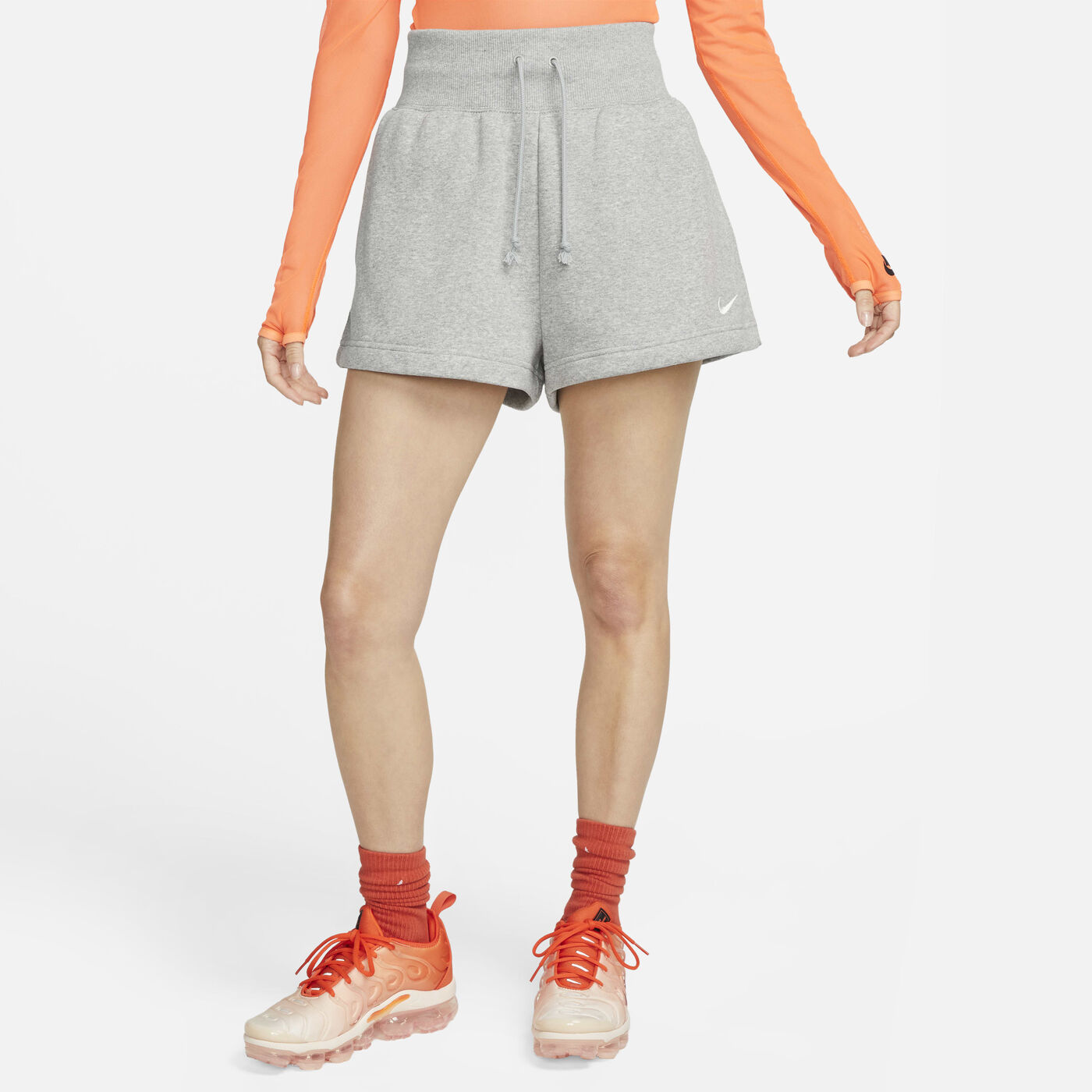 Women's Sportswear Phoenix Fleece High-Waisted Shorts