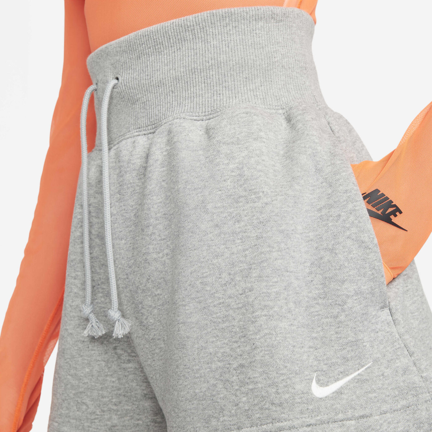 Women's Sportswear Phoenix Fleece High-Waisted Shorts